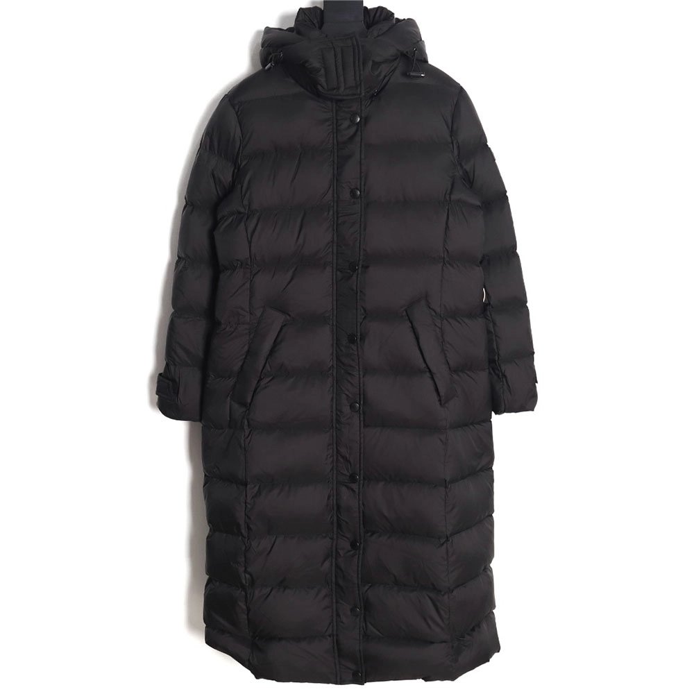 Burberry Womens Waisted Long Down Jacket,Burberry Jacket,Jacket,APPAREL