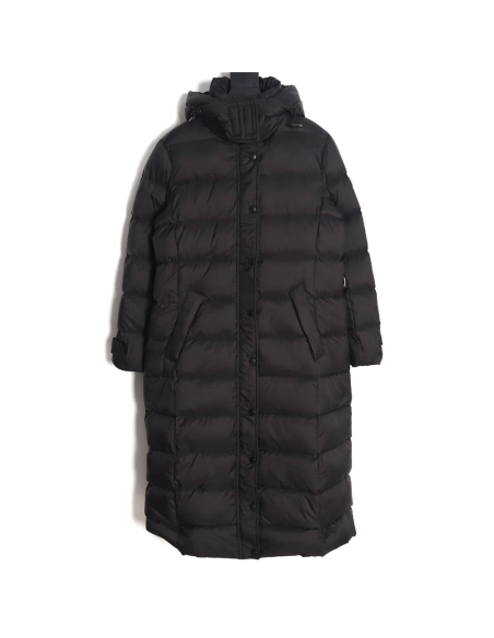 Burberry Womens Waisted Long Down Jacket,Burberry Jacket,Jacket,APPAREL