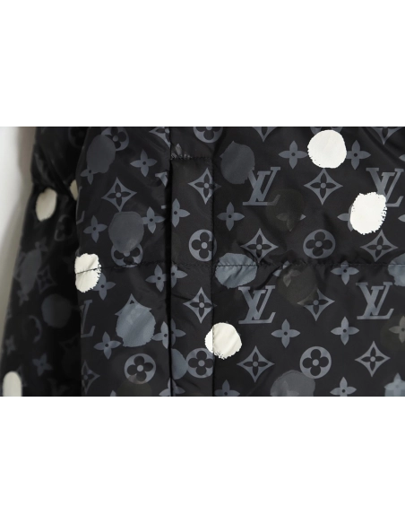 Louis Vuitton x Yayoi Kusama 23FW joint polka dot down jacket,Louis Vuitton Jacket,Jacket,APPAREL