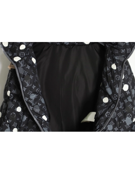 Louis Vuitton x Yayoi Kusama 23FW joint polka dot down jacket,Louis Vuitton Jacket,Jacket,APPAREL