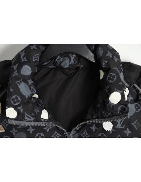 Louis Vuitton x Yayoi Kusama 23FW joint polka dot down jacket,Louis Vuitton Jacket,Jacket,APPAREL