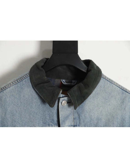 Stussy x Levis Stussi x Levis 23ss anniversary relief limited denim suit jacket,Stussy Jacket,Jacket,APPAREL