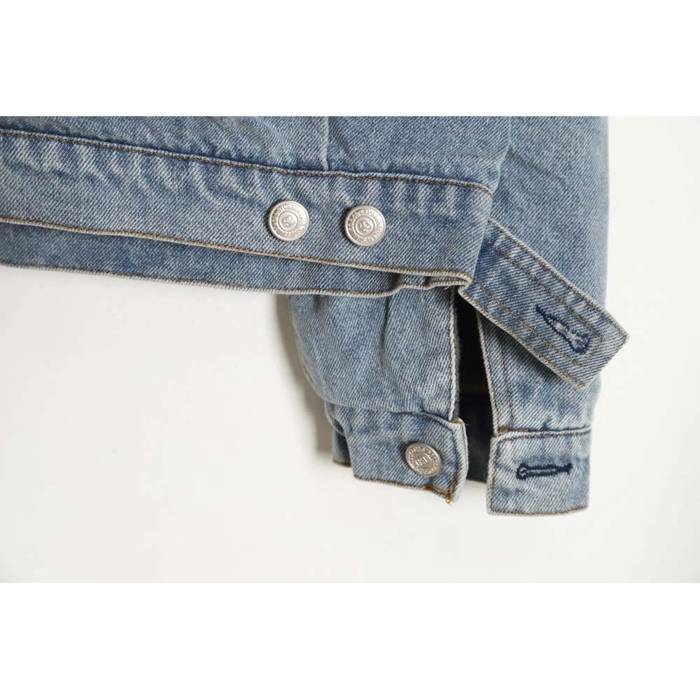 Stussy x Levis Stussi x Levis 23ss anniversary relief limited denim suit jacket,Stussy Jacket,Jacket,APPAREL