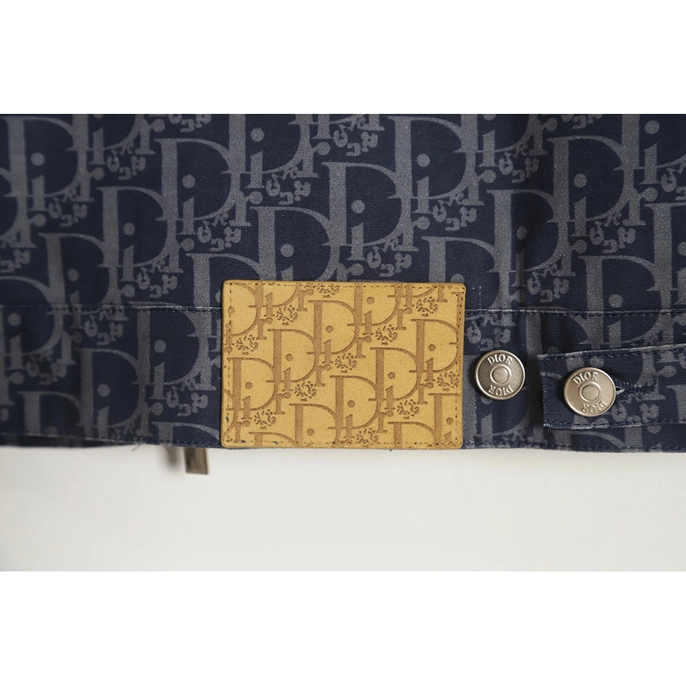 Dior 23ss new full printed old flower zipper jacket,Dior Jacket,Jacket,APPAREL