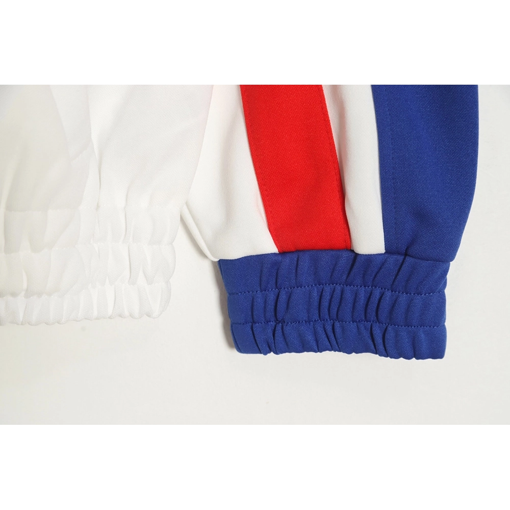 CELINE 23 new style red, blue and white stitching stand collar jacket,Celine Jacket,Jacket,APPAREL