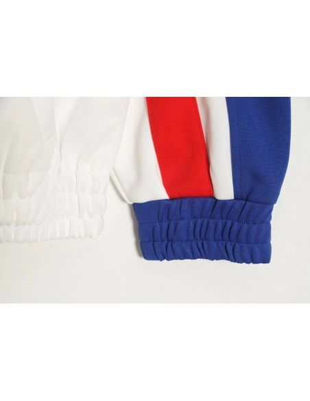 CELINE 23 new style red, blue and white stitching stand collar jacket,Celine Jacket,Jacket,APPAREL