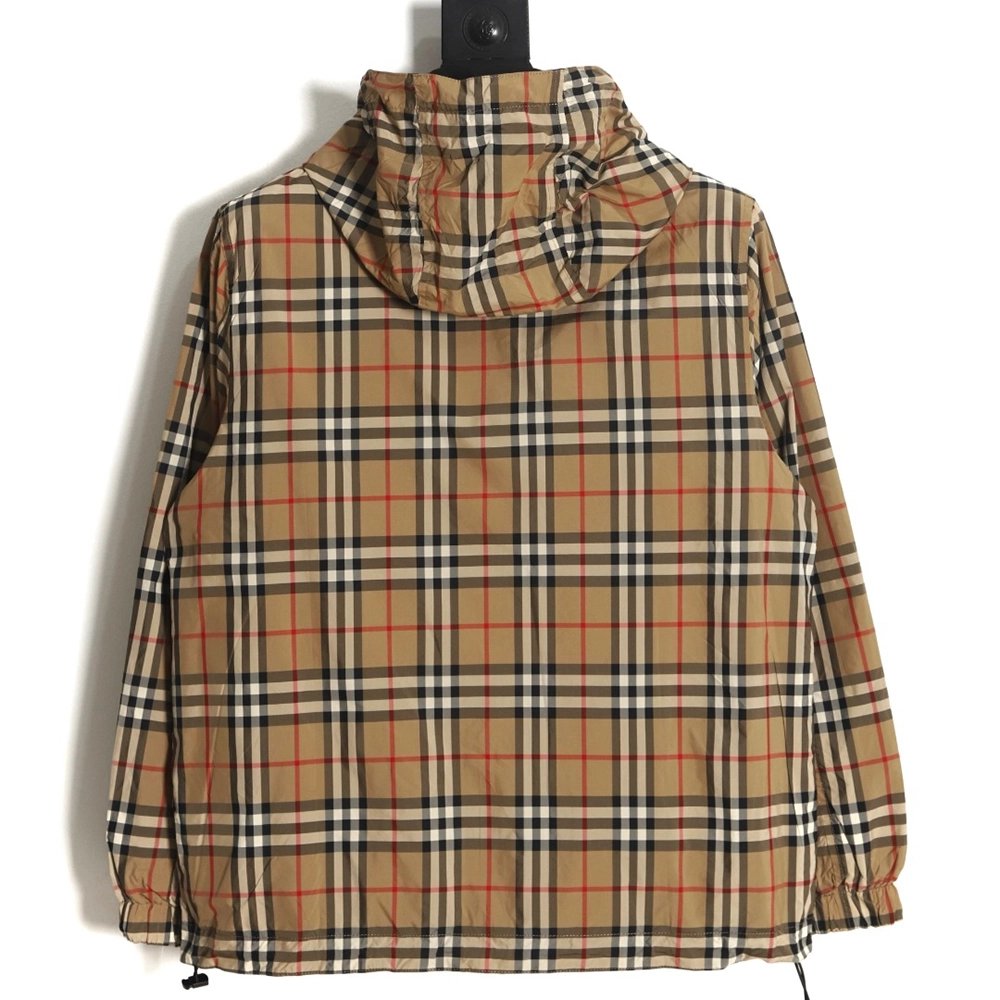 Burberry classic small plaid reversible jacket,Burberry Jacket,Jacket,APPAREL