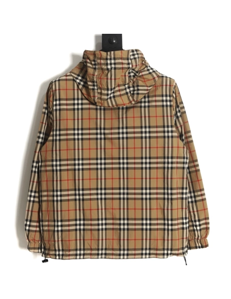 Burberry classic small plaid reversible jacket,Burberry Jacket,Jacket,APPAREL
