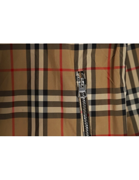 Burberry classic small plaid reversible jacket,Burberry Jacket,Jacket,APPAREL