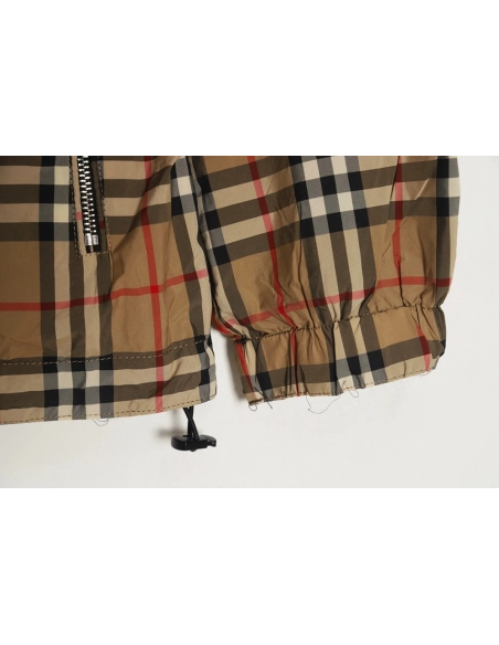 Burberry classic small plaid reversible jacket,Burberry Jacket,Jacket,APPAREL