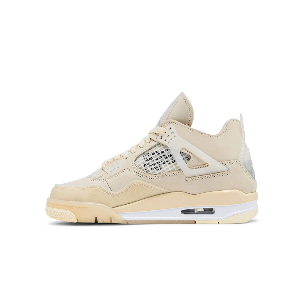 OffWhite x Air Jordan 4 Sail CV9388 100,AIR JORDAN 4,Air Jordan