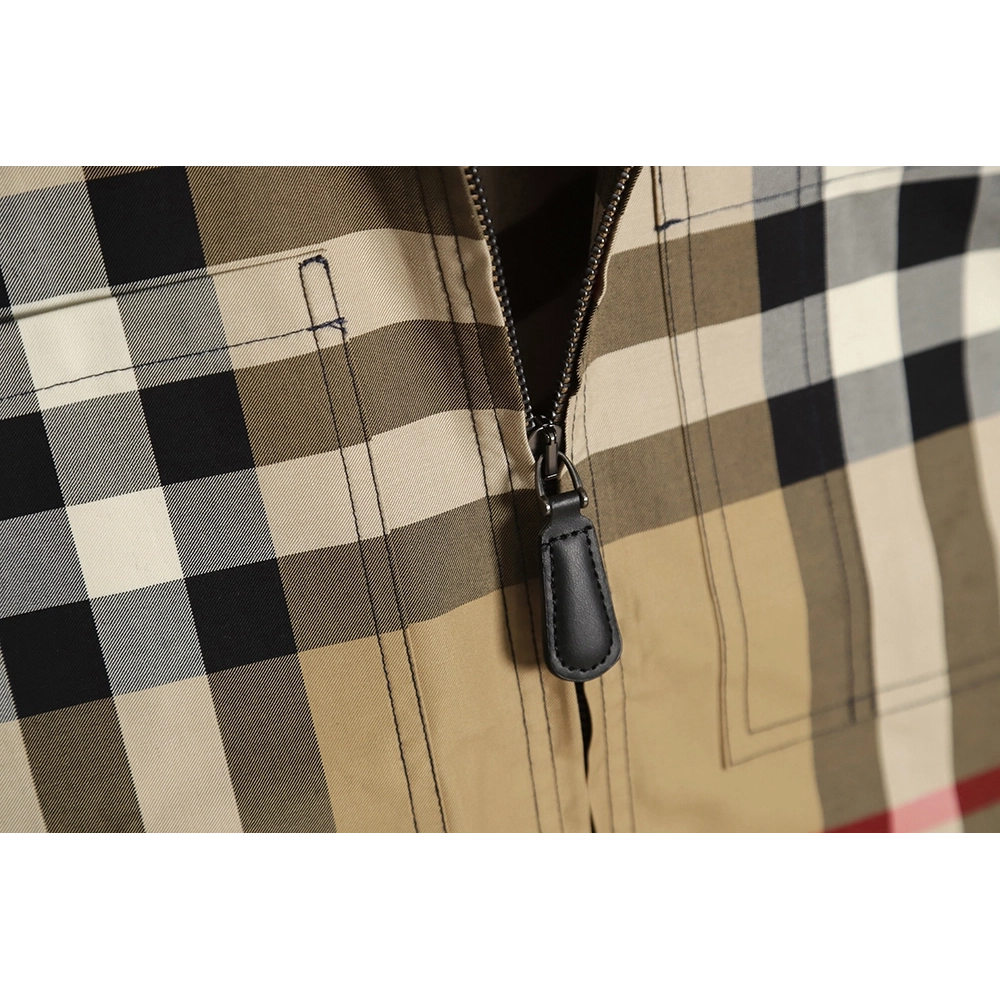 Burberry BBR 23SS Plaid Lapel Shirt Jacket,Burberry Jacket,Jacket,APPAREL