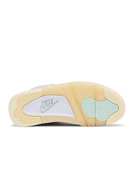 OffWhite x Air Jordan 4 Sail CV9388 100,AIR JORDAN 4,Air Jordan