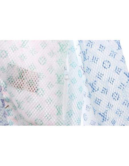 Louis Vuitton Gradient Presbyopia Mesh Hooded Jacket TSK1,Louis Vuitton Jacket,Jacket,APPAREL