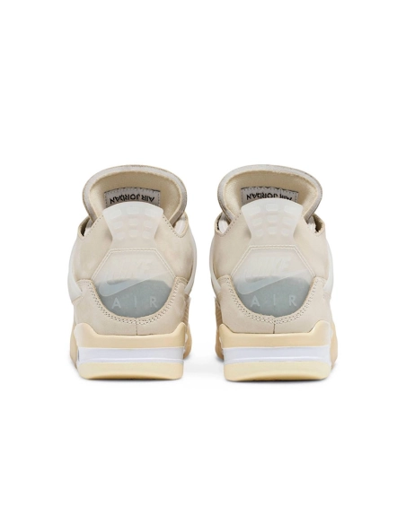 OffWhite x Air Jordan 4 Sail CV9388 100,AIR JORDAN 4,Air Jordan