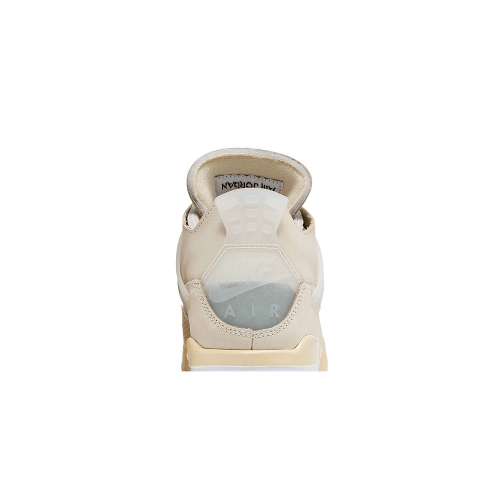 OffWhite x Air Jordan 4 Sail CV9388 100,AIR JORDAN 4,Air Jordan