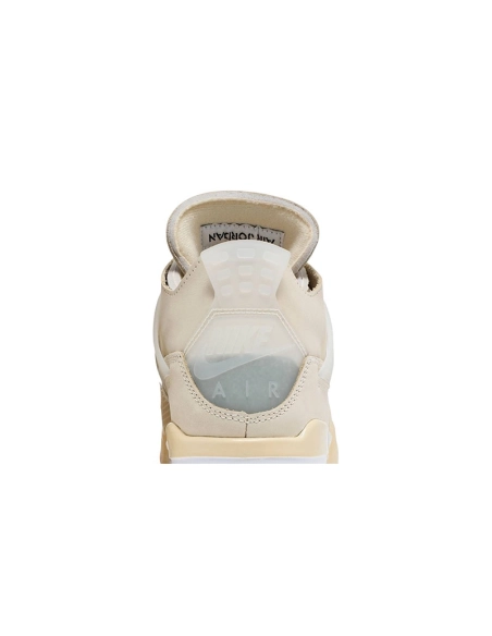 OffWhite x Air Jordan 4 Sail CV9388 100,AIR JORDAN 4,Air Jordan