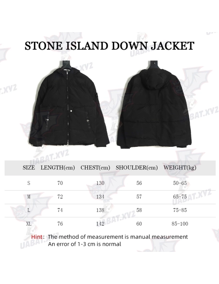 STONE ISLAND Black Ghost Shadow Series Down Jacket,Stone Island Jacket,Jacket,APPAREL
