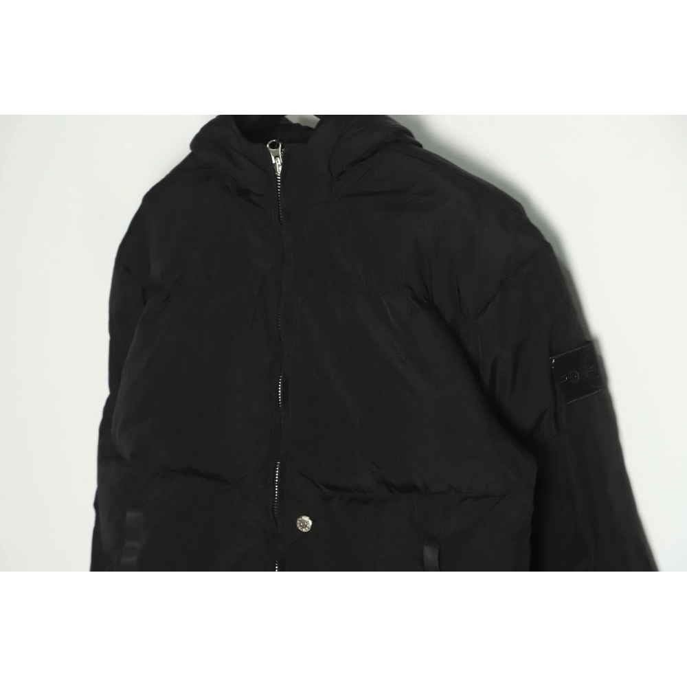 STONE ISLAND Black Ghost Shadow Series Down Jacket,Stone Island Jacket,Jacket,APPAREL