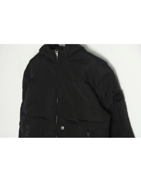 STONE ISLAND Black Ghost Shadow Series Down Jacket,Stone Island Jacket,Jacket,APPAREL