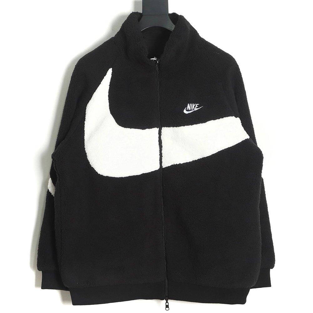 Nike Big Swoosh Big LOGO Polar fleece jacket TSK3,Nike Jacket,Jacket,APPAREL
