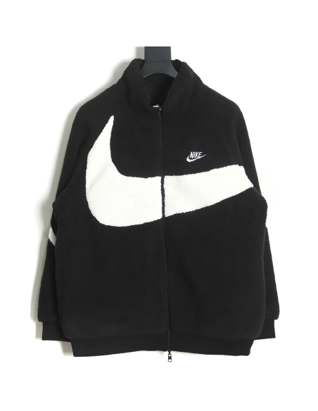Nike Big Swoosh Big LOGO Polar fleece jacket TSK3,Nike Jacket,Jacket,APPAREL