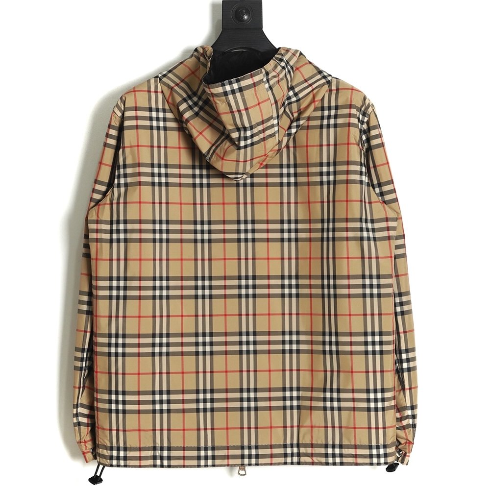 Burberry 2021 Classic Small Plaid Doublesided Jacket,Burberry Jacket,Jacket,APPAREL