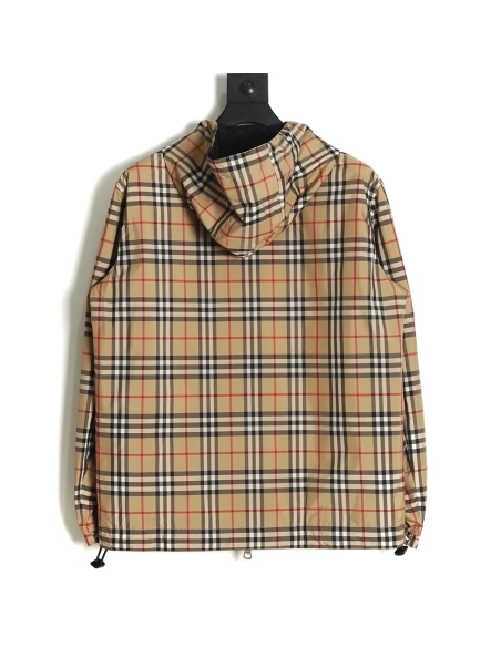 Burberry 2021 Classic Small Plaid Doublesided Jacket,Burberry Jacket,Jacket,APPAREL