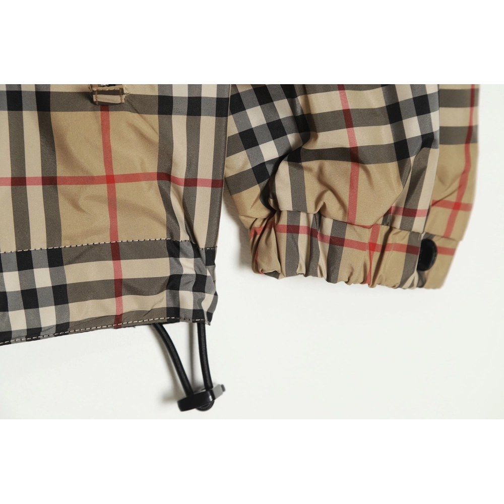 Burberry 2021 Classic Small Plaid Doublesided Jacket,Burberry Jacket,Jacket,APPAREL