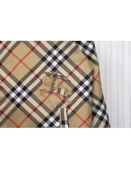 Burberry Check Warhorse Reversible Hooded Jacket,Burberry Jacket,Jacket,APPAREL