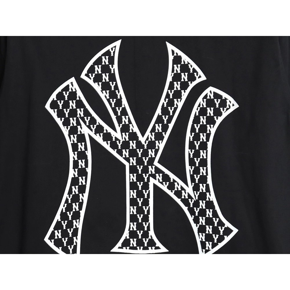 MLB Back Logo longsleeved shirt autumn heavy embroidered Oxford shirt jacket,MLB Jacket,Jacket,APPAREL