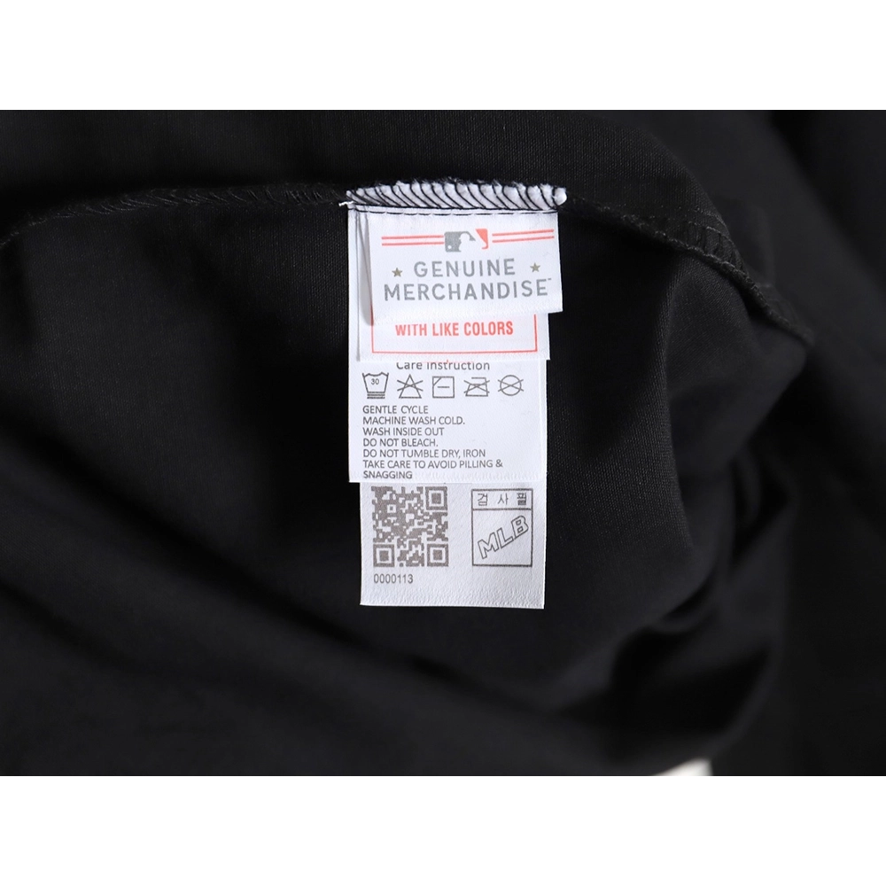 MLB Back Logo longsleeved shirt autumn heavy embroidered Oxford shirt jacket,MLB Jacket,Jacket,APPAREL