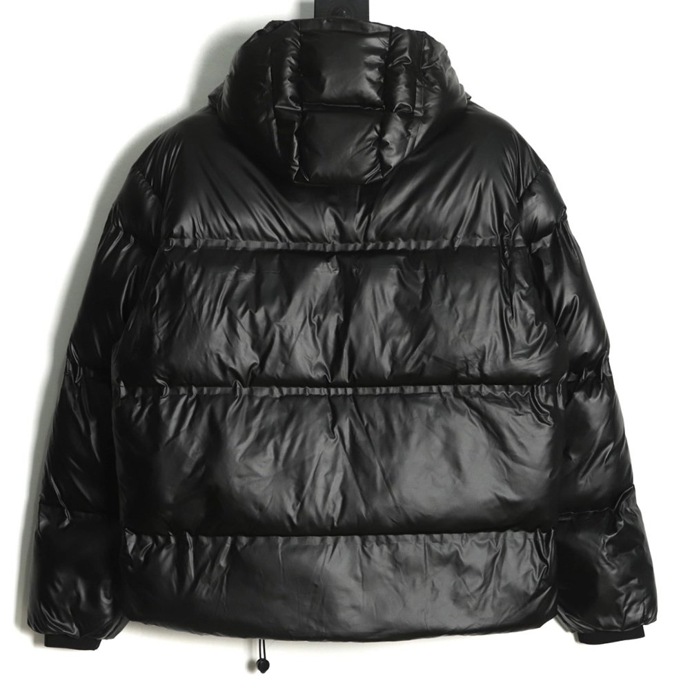 Prada 21Fw red stripe logo down jacket,Prada Jacket,Jacket,APPAREL