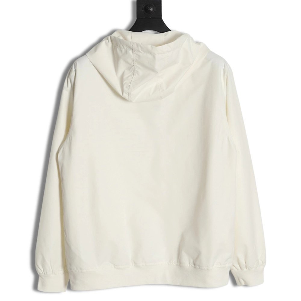 Prada 23Fw metal lock functional hooded jacket,Prada Jacket,Jacket,APPAREL