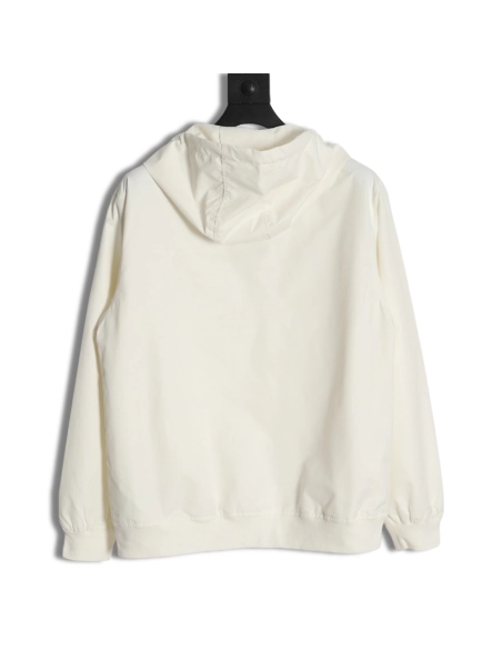 Prada 23Fw metal lock functional hooded jacket,Prada Jacket,Jacket,APPAREL