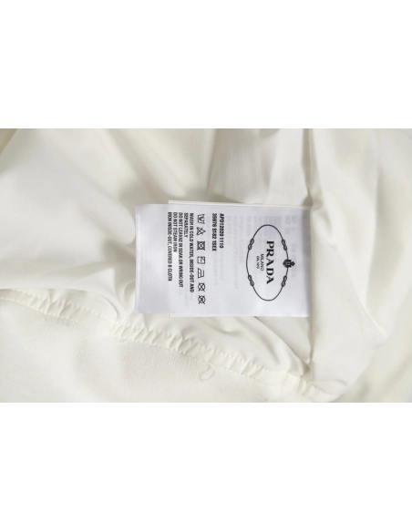 Prada 23Fw metal lock functional hooded jacket,Prada Jacket,Jacket,APPAREL