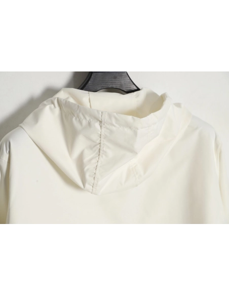 Prada 23Fw metal lock functional hooded jacket,Prada Jacket,Jacket,APPAREL