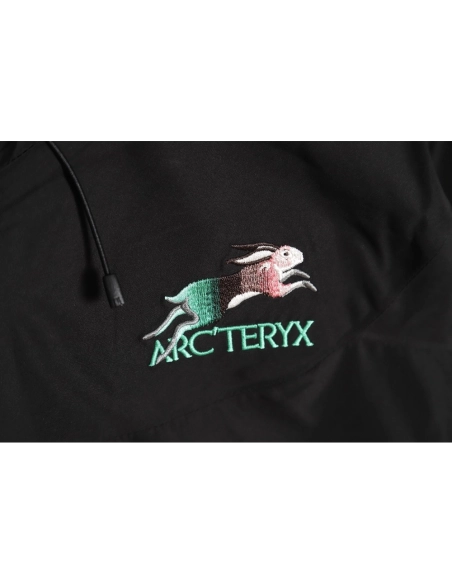 Arc`teryx Year of the Rabbit limited color logo hard shell jacket,Arcteryx Jacket,Jacket,APPAREL