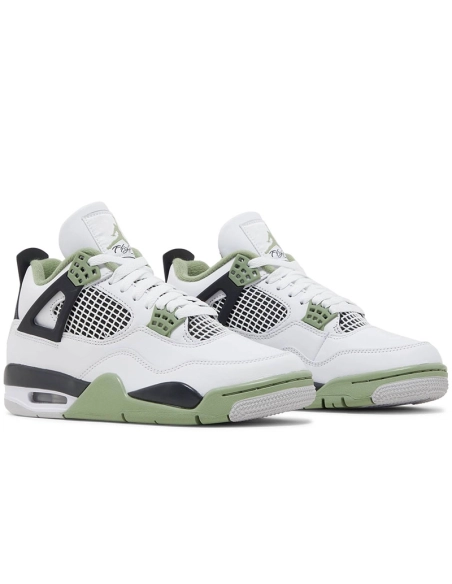 AIR JORDAN 4 RETRO SEAFOAM AQ9129 103,AIR JORDAN 4,Air Jordan