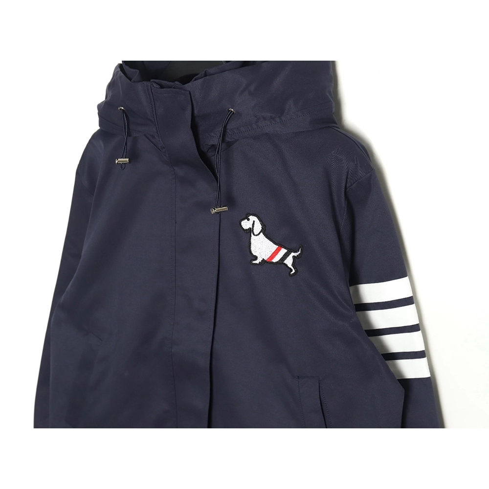 Thom Browne Puppy Hooded Jacket,Thom Browne Jacket,Jacket,APPAREL