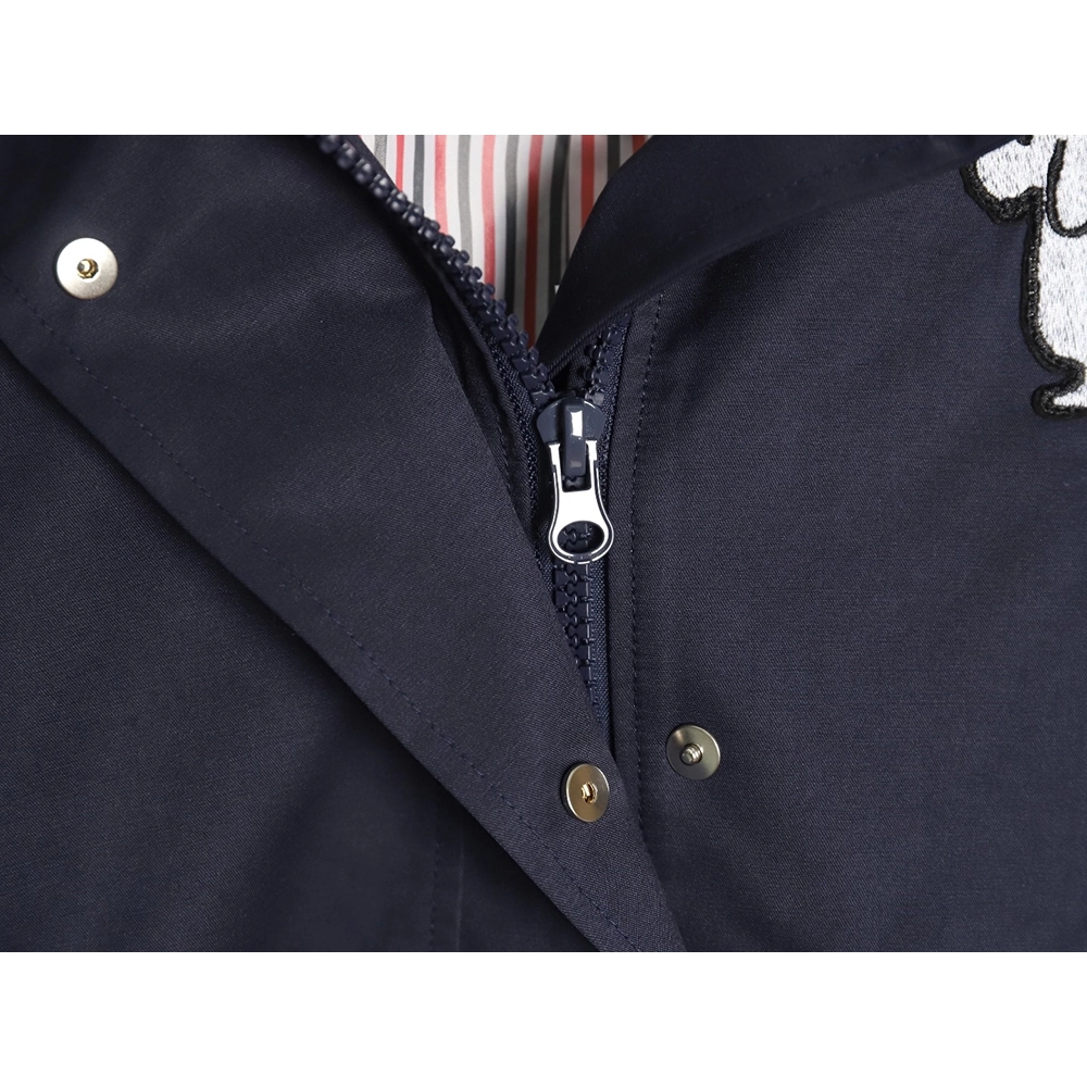 Thom Browne Puppy Hooded Jacket,Thom Browne Jacket,Jacket,APPAREL