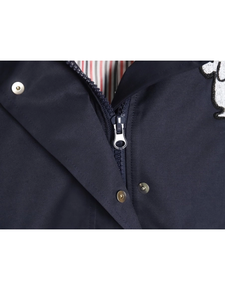 Thom Browne Puppy Hooded Jacket,Thom Browne Jacket,Jacket,APPAREL