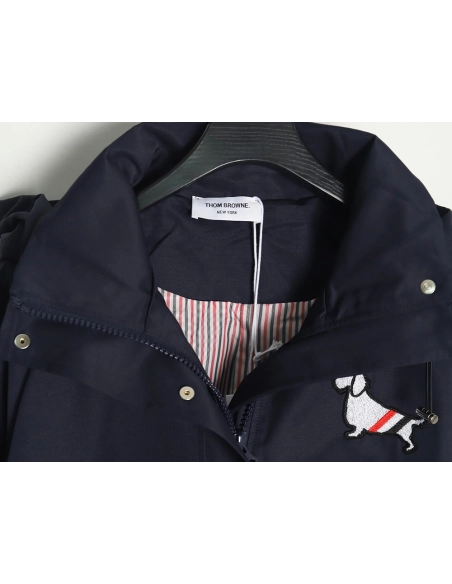 Thom Browne Puppy Hooded Jacket,Thom Browne Jacket,Jacket,APPAREL