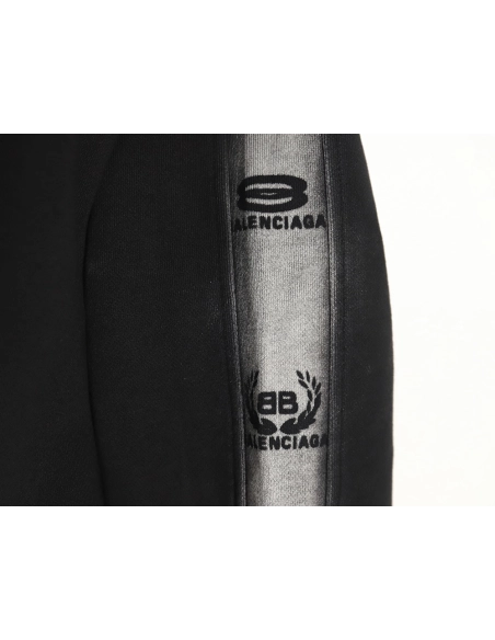 Balenciaga washed lock embroidered jacket,Balenciaga Jacket,Jacket,APPAREL