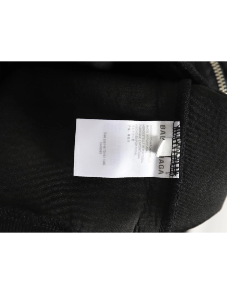 Balenciaga washed lock embroidered jacket,Balenciaga Jacket,Jacket,APPAREL