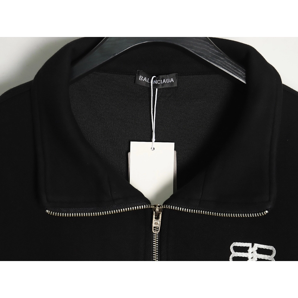 Balenciaga washed lock embroidered jacket,Balenciaga Jacket,Jacket,APPAREL