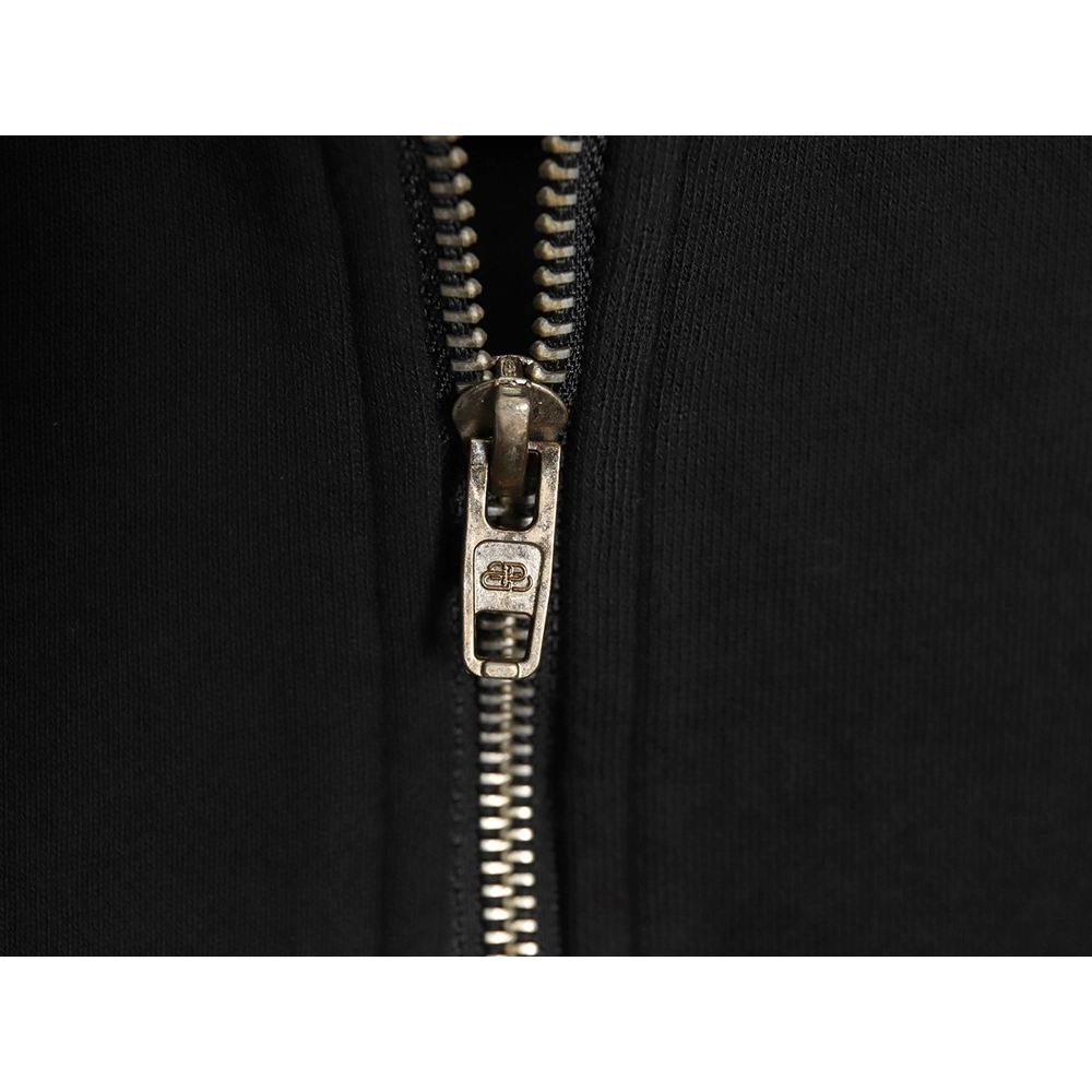 Balenciaga washed lock embroidered jacket,Balenciaga Jacket,Jacket,APPAREL