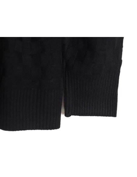 Louis Vuitton 23FW waffle embossed zipper jacket,Louis Vuitton Jacket,Jacket,APPAREL