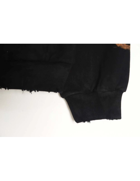 Balenciaga Balenciaga 23FW Sanskrit muddyed distressed zipper hooded jacket,Balenciaga Jacket,Jacket,APPAREL