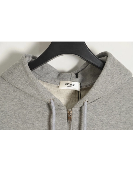 CELINE CLASSIC CAPSULE COLLECTION ZIPUP JACKET,Celine Jacket,Jacket,APPAREL